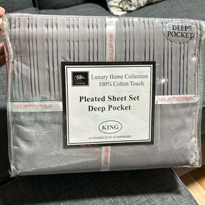 Chic King size deep pocket sheet set